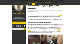 
                            7. Fahrräder leihen (nicht ganz) leicht gemacht | ? robert-haller.de