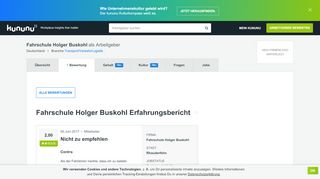 
                            5. Fahrschule Holger Buskohl: Nicht zu empfehlen | kununu