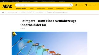 
                            11. Fahrzeugkauf im EU-Ausland oder als Reimport | ADAC Rechtsberatung