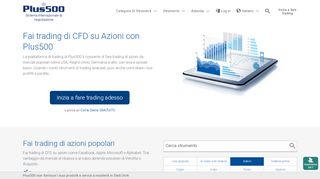 
                            3. Fai trading di titoli online | Trading di CFD su azioni | Plus500