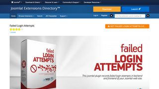 
                            1. Failed Login Attempts, by Web357 - Joomla Extension Directory