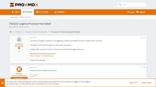 
                            2. FAILED: Login to Proxmox Host failed | Proxmox Support Forum ...