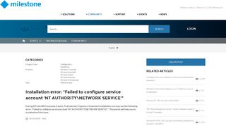 
                            9. Failed to configure service account 'NT AUTHORITY\NETWORK ...