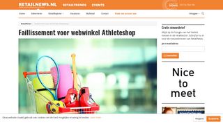 
                            6. Faillissement voor webwinkel Athleteshop - RetailNews.nl