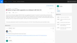
                            2. Failure to log in after upgrade on a Litebeam LBE-5AC-23 ...