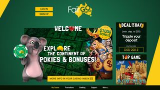 
                            2. Fair Go | Best Australian Casino
