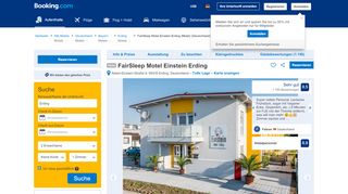 
                            8. FairSleep Motel Einstein Erding (Deutschland Erding) - Booking.com