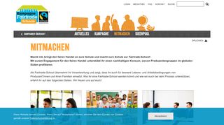 
                            8. Fairtrade-Schools: Registrierung