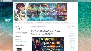 
                            6. FAIRYABC:Update is up & We have to sign up AGAIN! - Pixie Hollow's ...