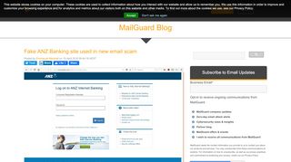 
                            7. Fake ANZ Banking site used in new email scam - MailGuard