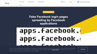 
                            4. Fake Facebook login pages spreading by Facebook applications