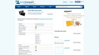 
                            13. Fake Mail Generator | Comparison tables - SocialCompare