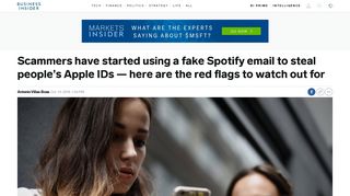 
                            10. Fake Spotify email is a phishing scam to get your Apple ID credentials ...