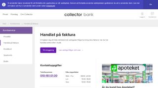 
                            7. Faktura från Collector Bank