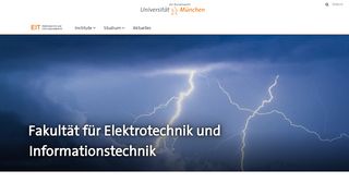 
                            5. Fakultät für Elektrotechnik und Informationstechnik — EIT