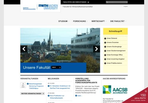 
                            5. Fakultät für Wirtschaftswissenschaften - RWTH AACHEN UNIVERSITY ...