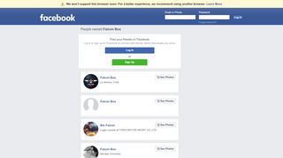 
                            6. Falcon Box Profiles | Facebook