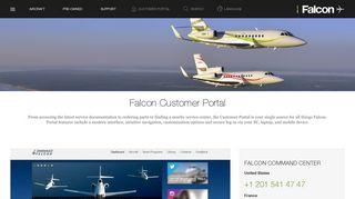 
                            11. Falcon Customer Portal - Dassault Falcon