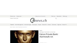 
                            5. Falcon Private Bank: Alarmstufe rot - Finews