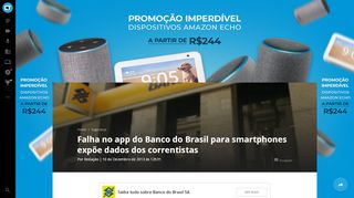 
                            9. Falha no app do Banco do Brasil para smartphones expõe dados dos ...