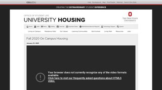 
                            6. Fall 2019 On Campus Housing - Ohio State University Housing