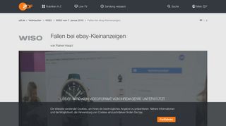 
                            6. Fallen bei ebay-Kleinanzeigen - ZDFmediathek