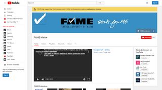 
                            3. FAME Maine - YouTube