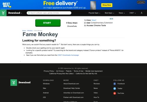 
                            3. Fame Monkey - Download.com