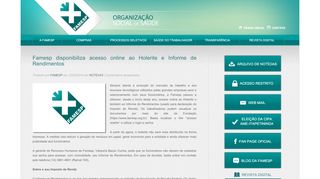 
                            6. Famesp | Organização Social de Saúde