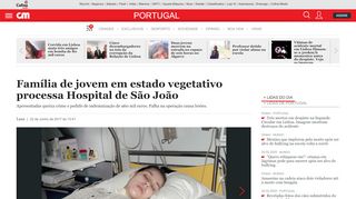 
                            13. Família de jovem em estado vegetativo processa Hospital de São ...