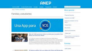 
                            9. Familias y estudiantes | www.anep.edu.uy