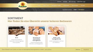 
                            5. Familienbäckerei Fuchs | Sortiment