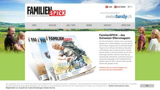 
                            8. FamilienSPICK, das schweizer Elternmagazin | Familienzeitschriften ...