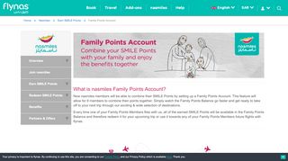 
                            2. Family Account - Flynas