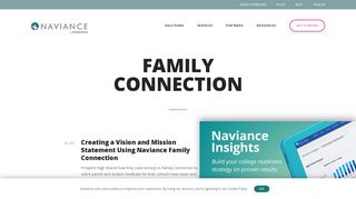 
                            2. Family Connection - Naviance