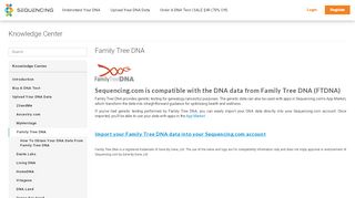 
                            8. Family Tree DNA Apps for Your Genes - Sequencing.com