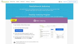 
                            6. FamilySearch Indexing — FamilySearch.org