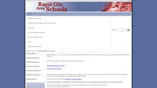 
                            6. Family/Student Access - Rapid City Area Schools