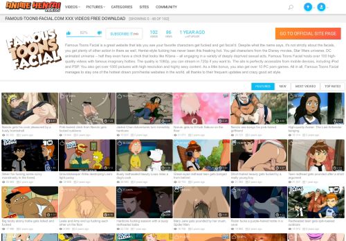 
                            5. Famous-Toons-Facial.Com XXX Videos: Famous fictional characters ...