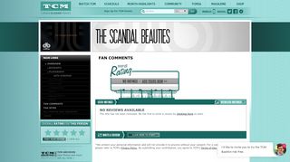 
                            13. Fan Comments for The Scandal Beauties - TCM.com