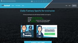 
                            5. Fanball Daily Fantasy Sports