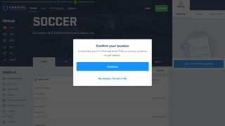 
                            12. FanDuel Sportsbook – Legal online EPL and MLS soccer betting NJ