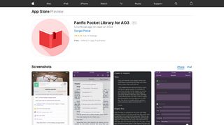 
                            8. Fanfic Pocket Library for AO3 on the App Store - iTunes - Apple