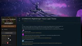 
                            5. (FANMADE) Nightbringer Yasuo Login Theme - Boards - League of Legends