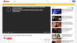 
                            10. Fanproj hindi af somali 2018 Raabta Title t-series Somalia - YouTube