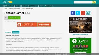 
                            4. Fantage Comet - Download