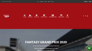 
                            12. Fantasy GP » Fantasy F1 Game » 2019 Championship Open Now