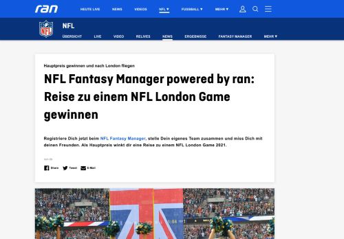 
                            5. Fantasy Manager: Mitzocken und zum Pro Bowl fliegen - Ran