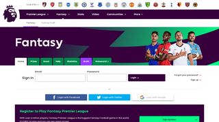 
                            7. Fantasy Premier League, Official Fantasy Football Game of the ...