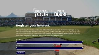 
                            7. Fantasy Race To Dubai - European Tour
